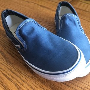 Blue Slip On Vans